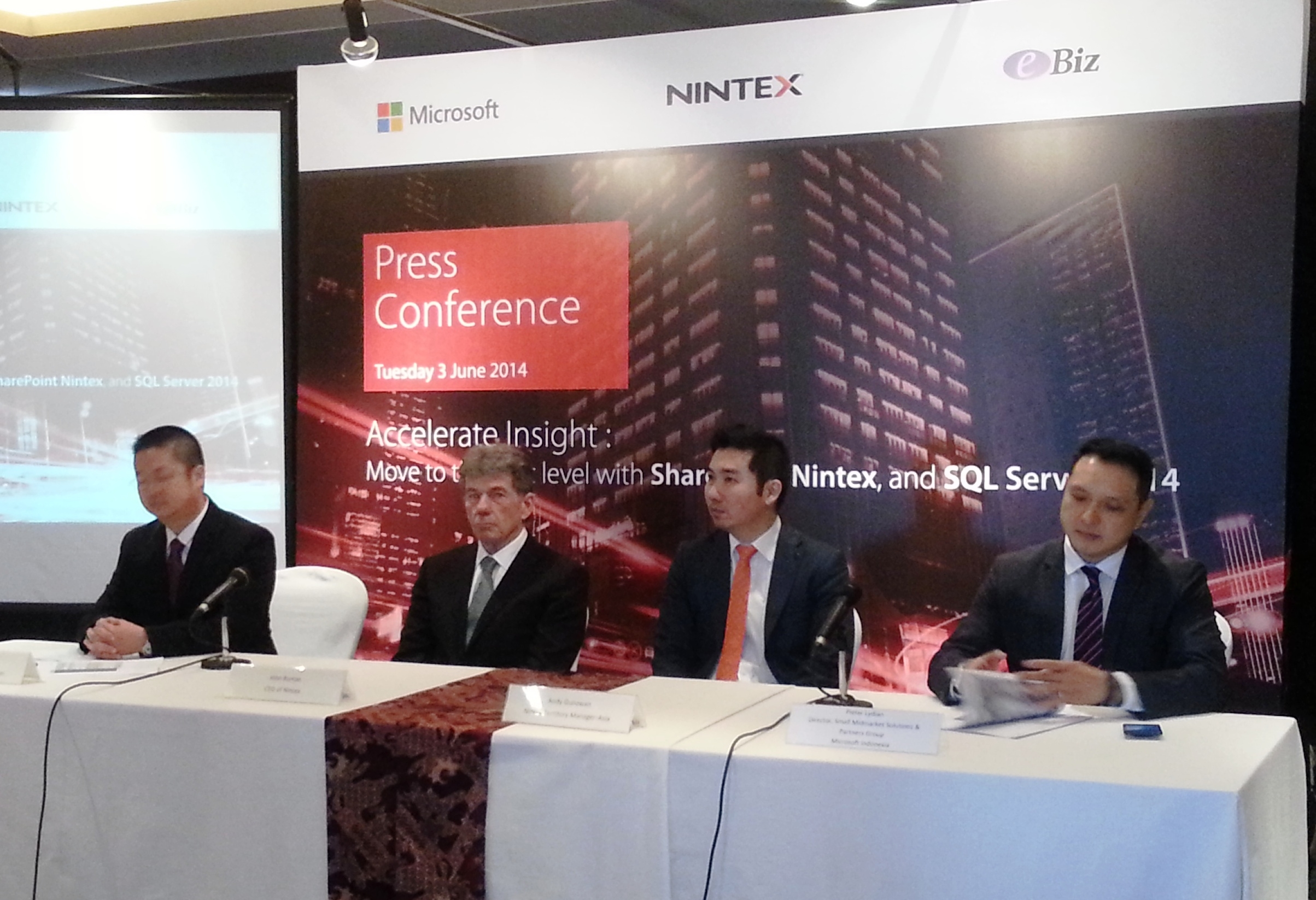 Kolaborasi eBiz, Microsoft dan Nintex