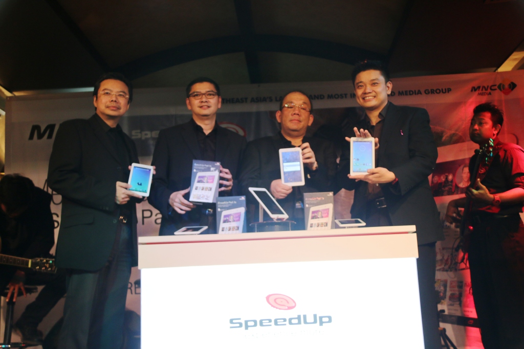 SpeedUp Luncurkan Tablet Tipis berisi 1 Juta Konten Lokal