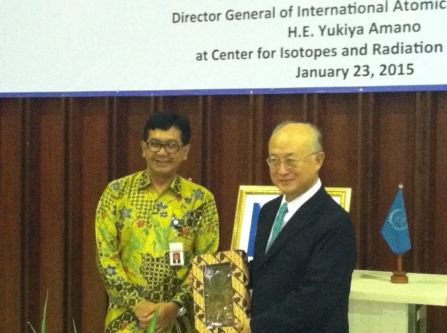 Dirjen IAEA Kunjungi Lab NDI Milik  Batan