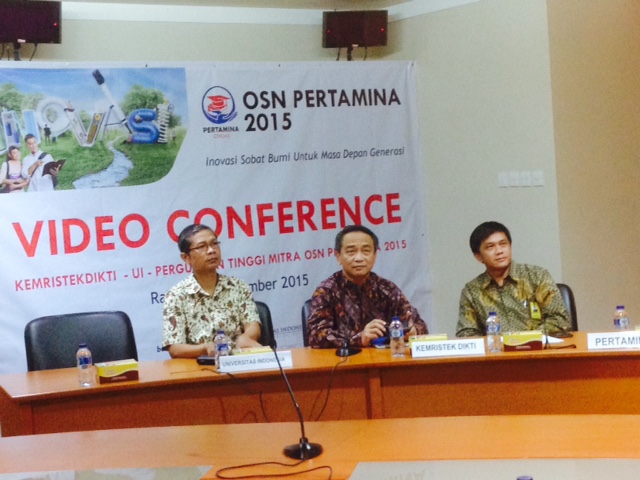 Ditjen Belmawa Gelar ViCon Terkait OSN Pertamina