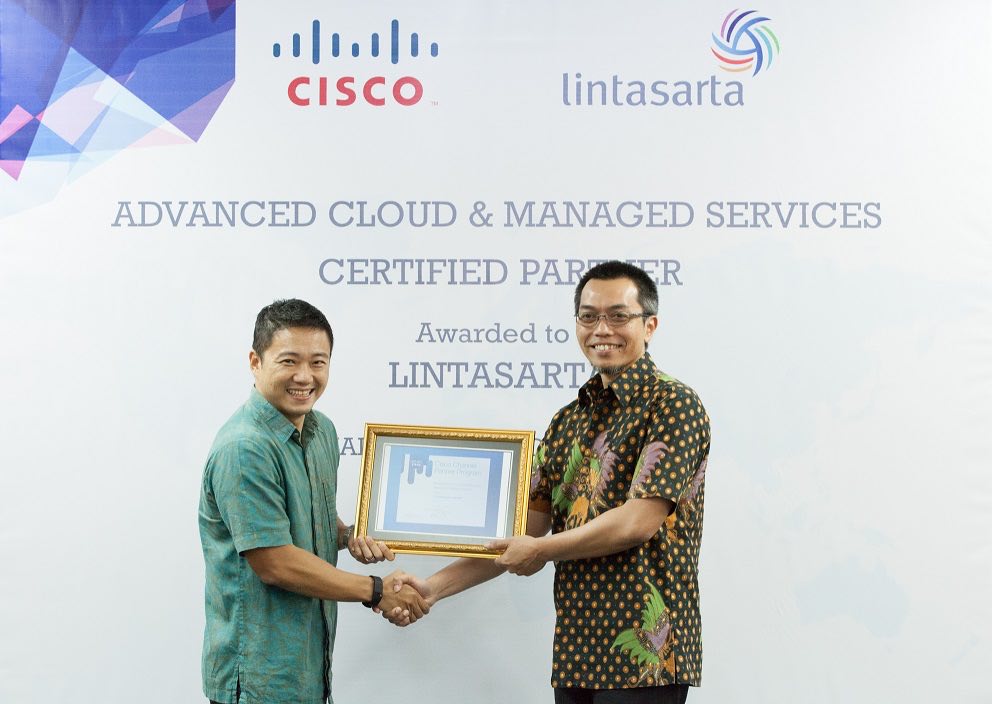 Lintasarta Raih Sertifikat CMSP dari Cisco