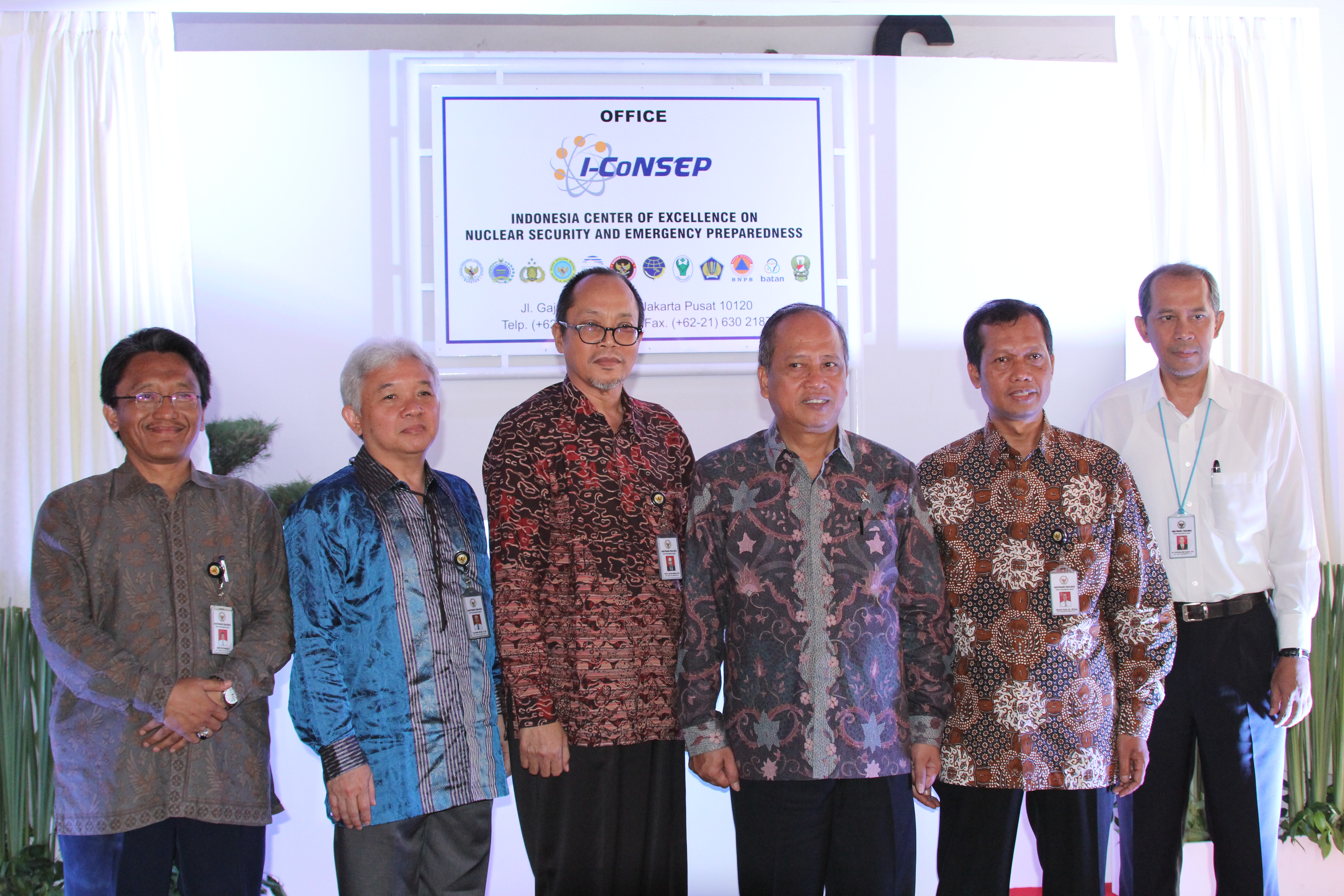 Bapeten Resmikan Kantor I-CoNSEP
