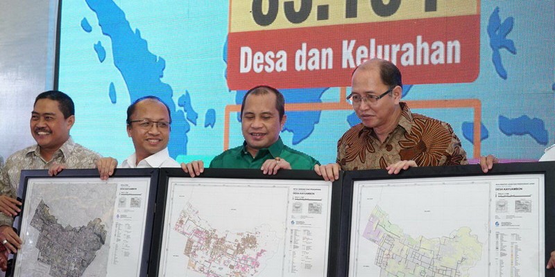 Kementerian Desa Gandeng BIG Luncurkan Peta Desa