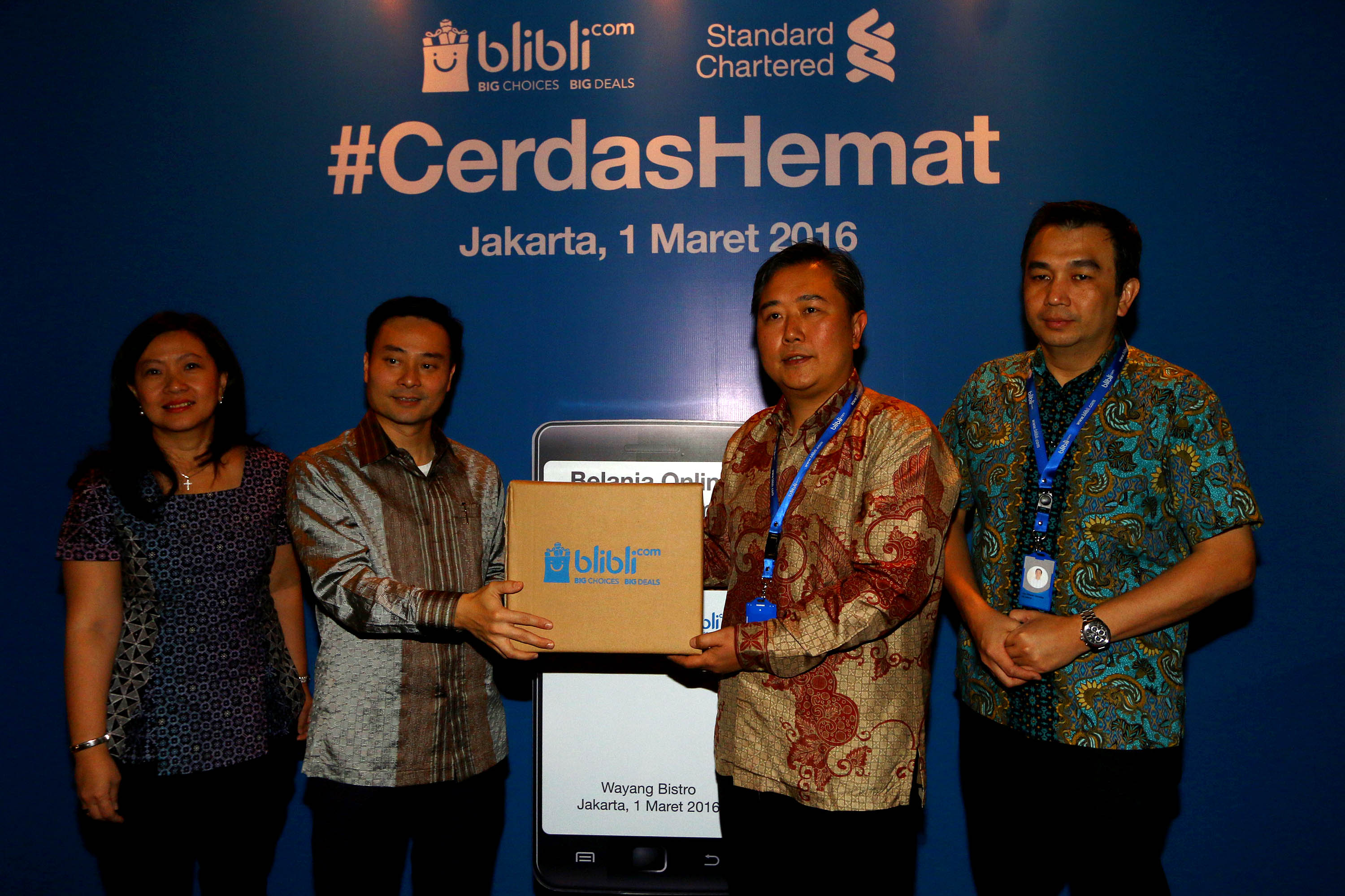 SCB Gandeng Blibli.com Gelar Program #CerdasHemat