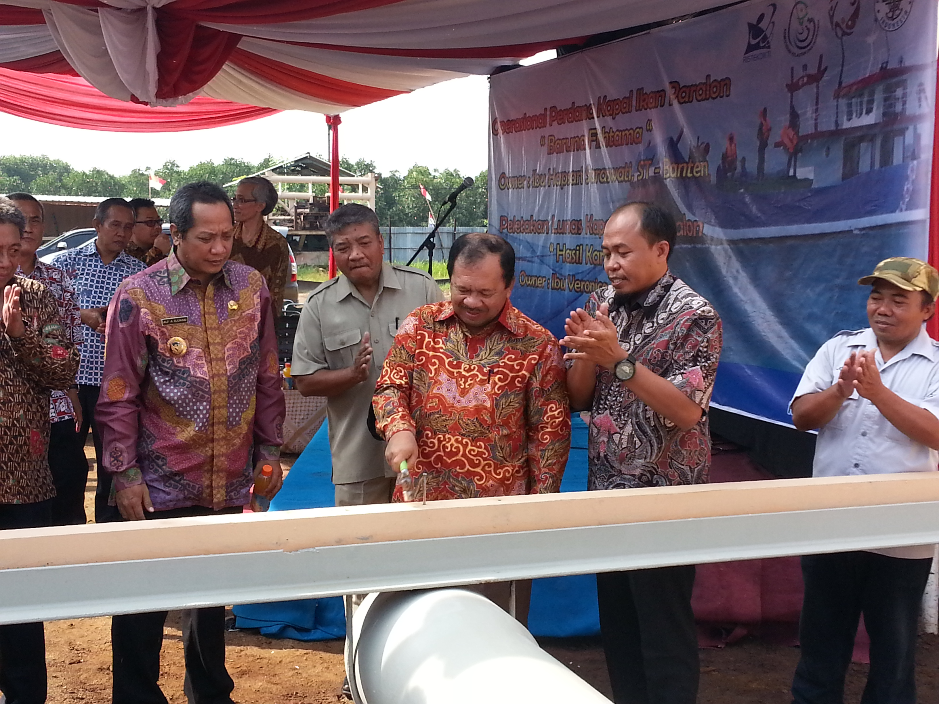 Kemenristek Dikti Dukung Kapal Paralon Buatan Pekalongan