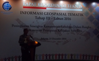 BIG Targetkan Kebijakan Satu Peta Rampung 2019