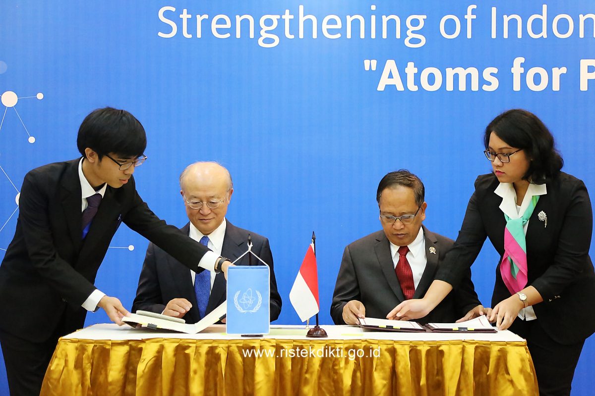 Kerjasama Indonesia-IAEA Kembangkan Nuklir Untuk Damai