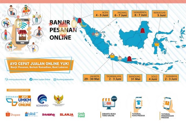 Ramadhan Exspress Dorong UMKM Jualan Online
