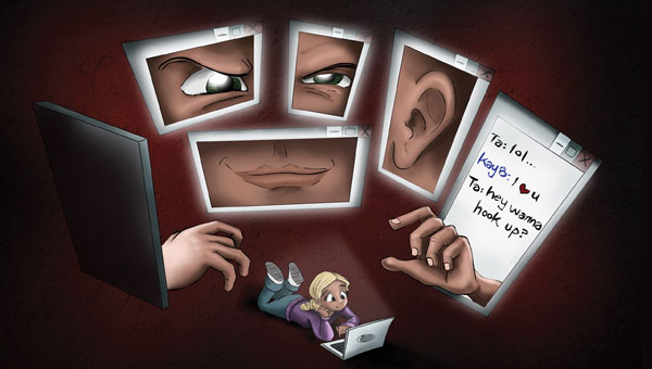 Tips Lindungi Anak dari Predator Online