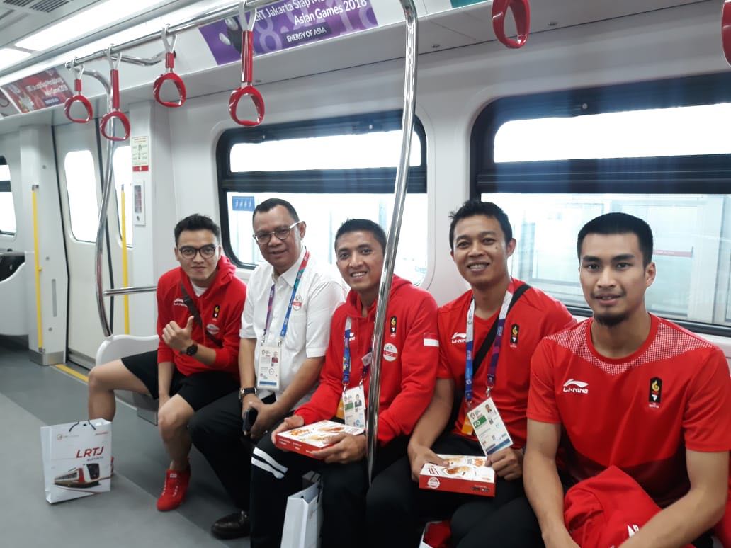 LRT Jakarta Uji Coba