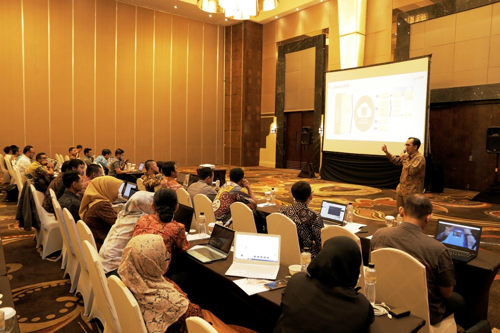 LKPP: LKPP: LKPP: LKPP: Menyambut SPSE 4.3, Direktorat Pengembangan SPSE Gelar Sosialiasi Penggunaan Aplikasi SPSE Versi 4.3 dan Implementasi Cloud LPSE