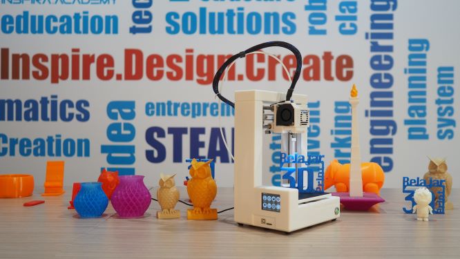 Inspira Academy akan Bangun Pabrik 3D Printer Pertama di Indonesia