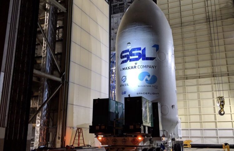 Satelit Satu Nusantara diluncurkan oleh Falcon 9