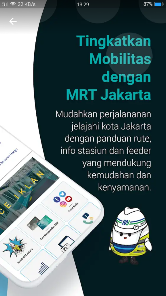 Unduh Aplikasi MRT-J Sebelum Naik MRT