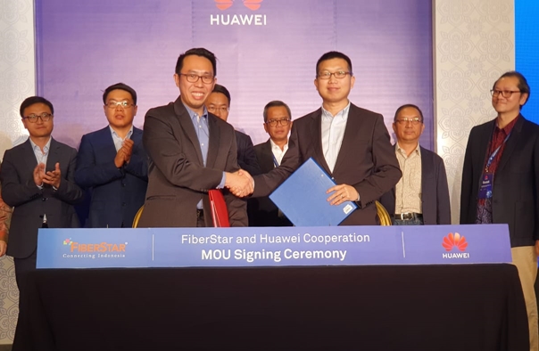 FiberStar dan Huawei Tandatangani MoU