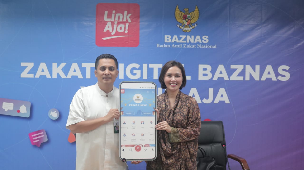Kini Berzakat di BAZNAS, Bisa Lewat LinkAja
