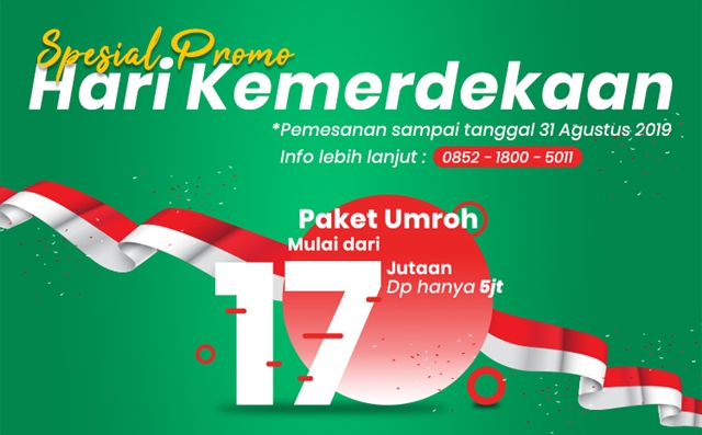 Umroh.com Tawarkan Spesial #PromoUmrohAgustusan