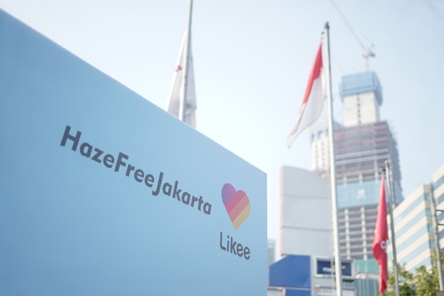 Likee Luncurkan Program #HazeFreeJakarta dan Filter Video 3D Berbasis AR