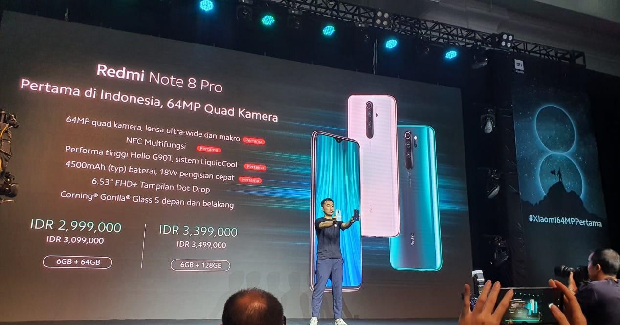 Redmi Resmi Luncurkan Redmi Note 8 dan Note 8 Pro di Indonesia, Harganya?