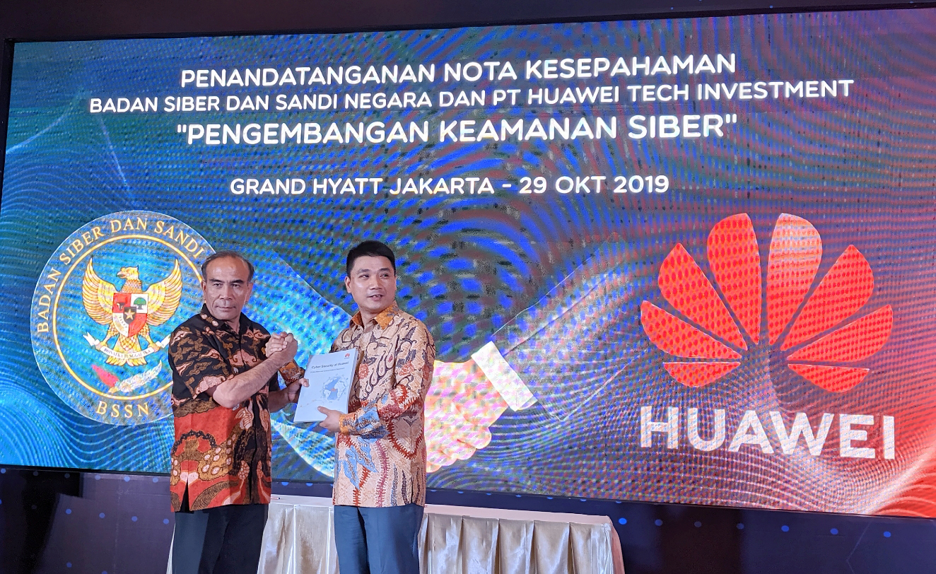 Gandeng Huawei, BSSN Tak Perlu Khawatir Soal “Backdoor”