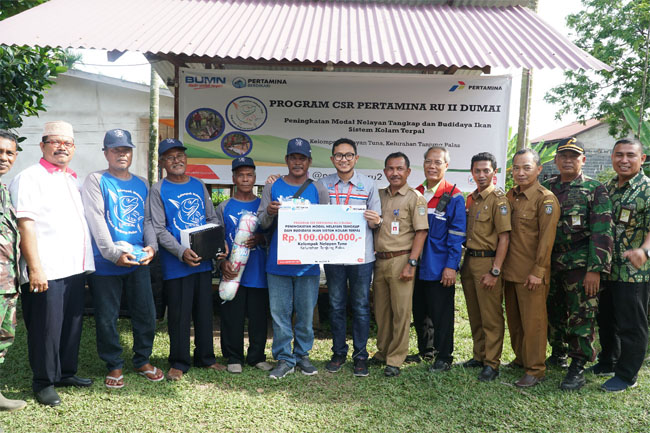 Nelayan Tanjung Palas Gunakan Teknologi Fish Finder Bantuan Pertamina