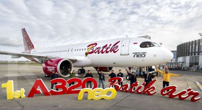 Batik Air Menerima A320neo Pertamanya