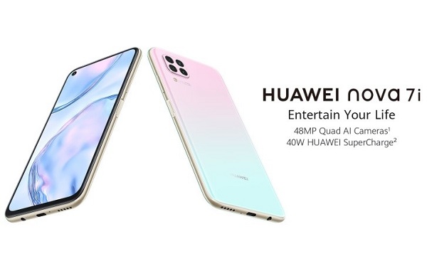 Huawei nova 7i Sudah Mendarat di Negeri Jiran
