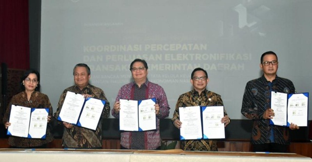 Kesepakatan Bersama Dukung Elektronifikasi Transaksi Pemerintah Daerah
