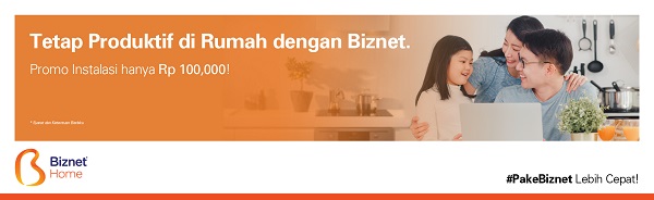 Dukung Aktivitas Bekerja dan Belajar di Rumah, Biznet Tingkatkan Kapasitas Bandwidth Gratis