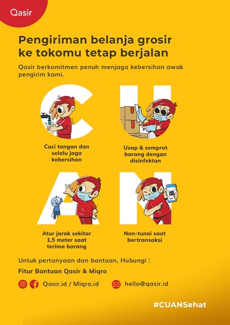 Qasir Ajak Publik Hidupkan Usaha Mikro di Tengah Pandemi COVID-19