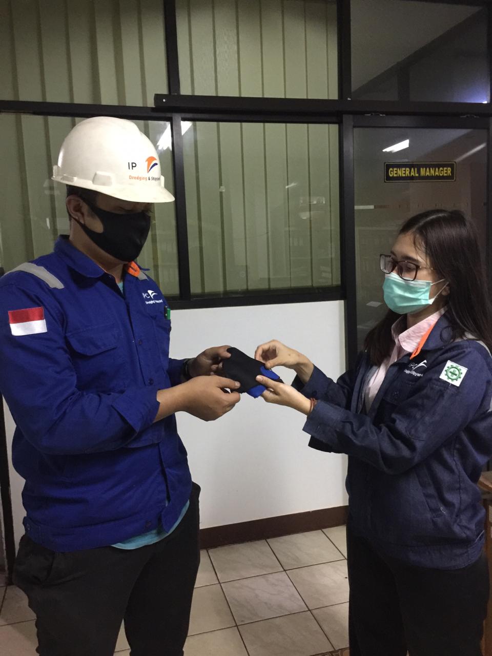 PT Pengerukan Indonesia Memberikan Bantuan Untuk Pencegahan Penyebaran Virus Covid-19