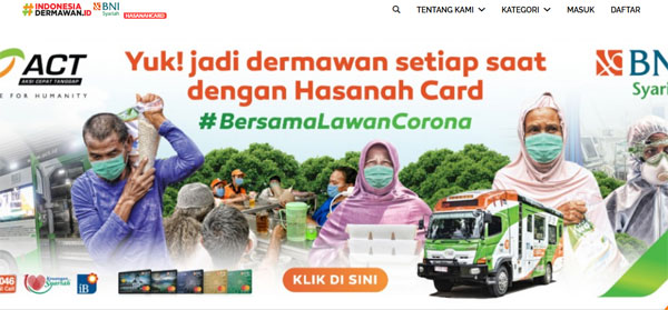 Smart Shadaqah, Fitur Baru BNI Syariah Permudah Bantu Masyarakat Terdampak Covid-19