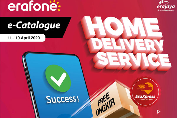 Lewat Layanan Home Delivery Service, Beli Gadget di Erajaya Tanpa Keluar Rumah