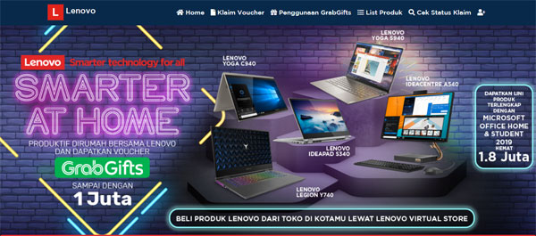Lenovo Indonesia Luncurkan Lenovo Virtual Store