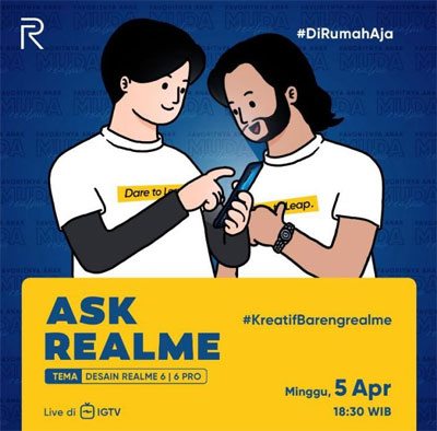 Kenal Lebih Dekat dengan Realme 6 Series di Program #Askrealme