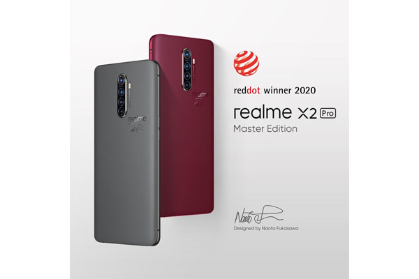 Seputar Desain Realme X2 Pro Master Edition, Peraih Red Dot Design Award 2020