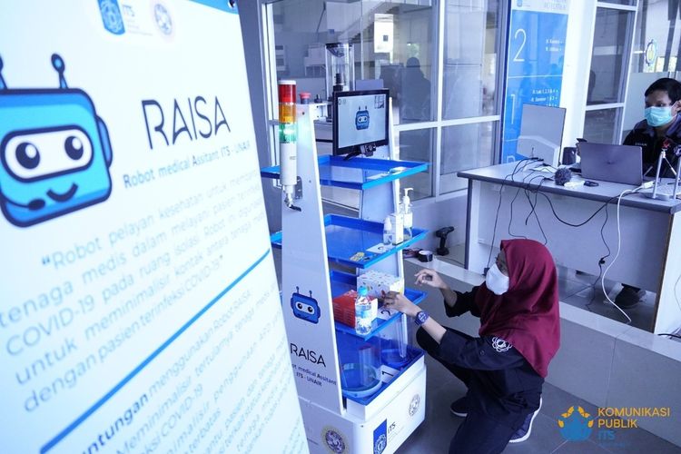 Menristek: Robot RAISA Jadi Pelengkap Tenaga Medis
