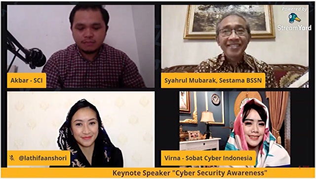 BSSN Sosialisasi Keamanan Siber di Pesantren Digital