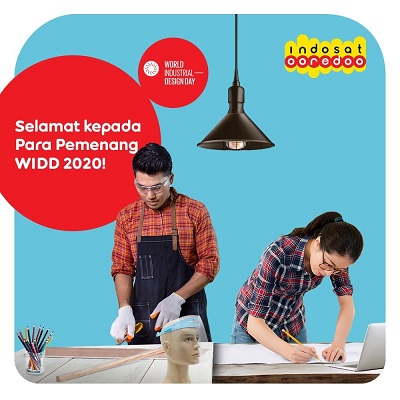 Indosat Ooredoo Umumkan 10 Finalis World Industrial Design Day 2020