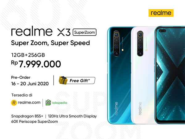 Mengintip Fitur Andalan Realme X3 SuperZoom Yang Dibanderol Rp8 Juta