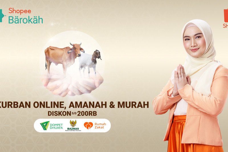 Layanan Kurban Online dari Shopee