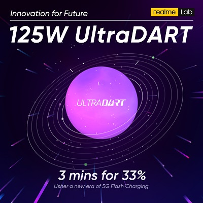 Realme Perkenalkan Teknologi Fast Charging 125W UltraDART