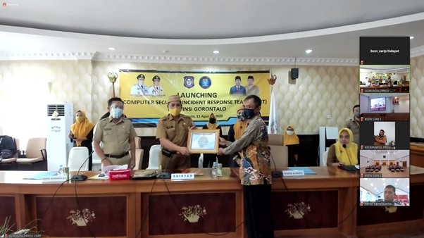 BSSN Resmikan GorontaloProv-CSIRT