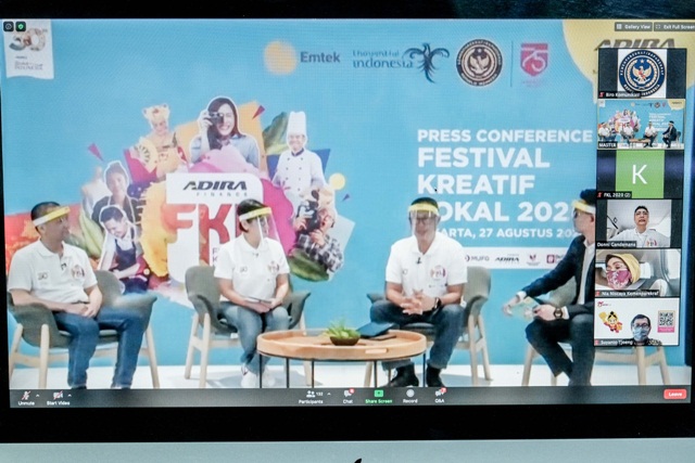 Festival Kreatif Lokal  Bangkitkan UMKM Ekonomi Kreatif