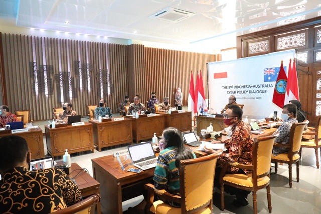 BSSN Inisiasi Lanjutan Kerja Sama Keamanan Siber Indonesia-Australia