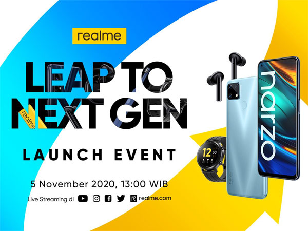 Realme Siap Luncurkan Narzo 20 dan Narzo 20 Pro di Indonesia