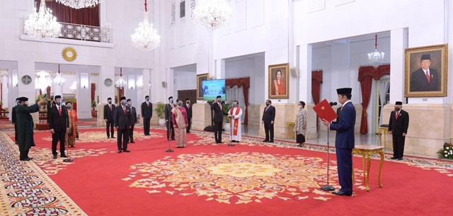 Presiden Joko Widodo Lantik 12 Duta Besar RI Negara Sahabat