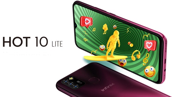 Resmi, Infinix Hot 10 Lite Usung Helio A20, Triple-camera dan Baterai 5000 mAh