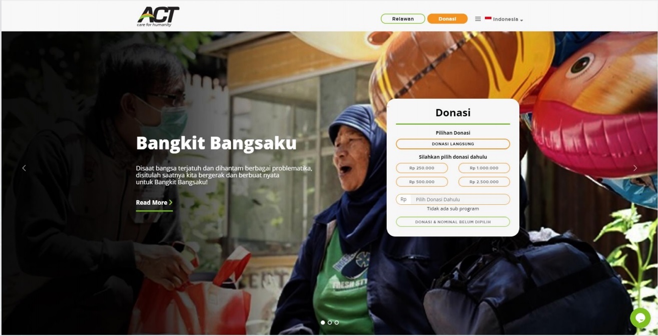 ACT Optimalkan Saluran Digital untuk Kegiatan Filantropi