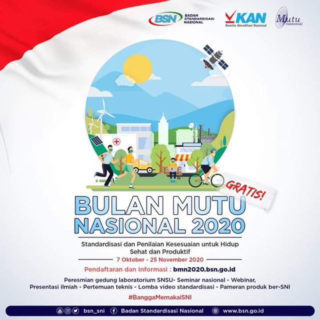 Standardisasi dan Penilaian Kesesuaian untuk Hidup Sehat dan Produktif di Tengah Pandemi